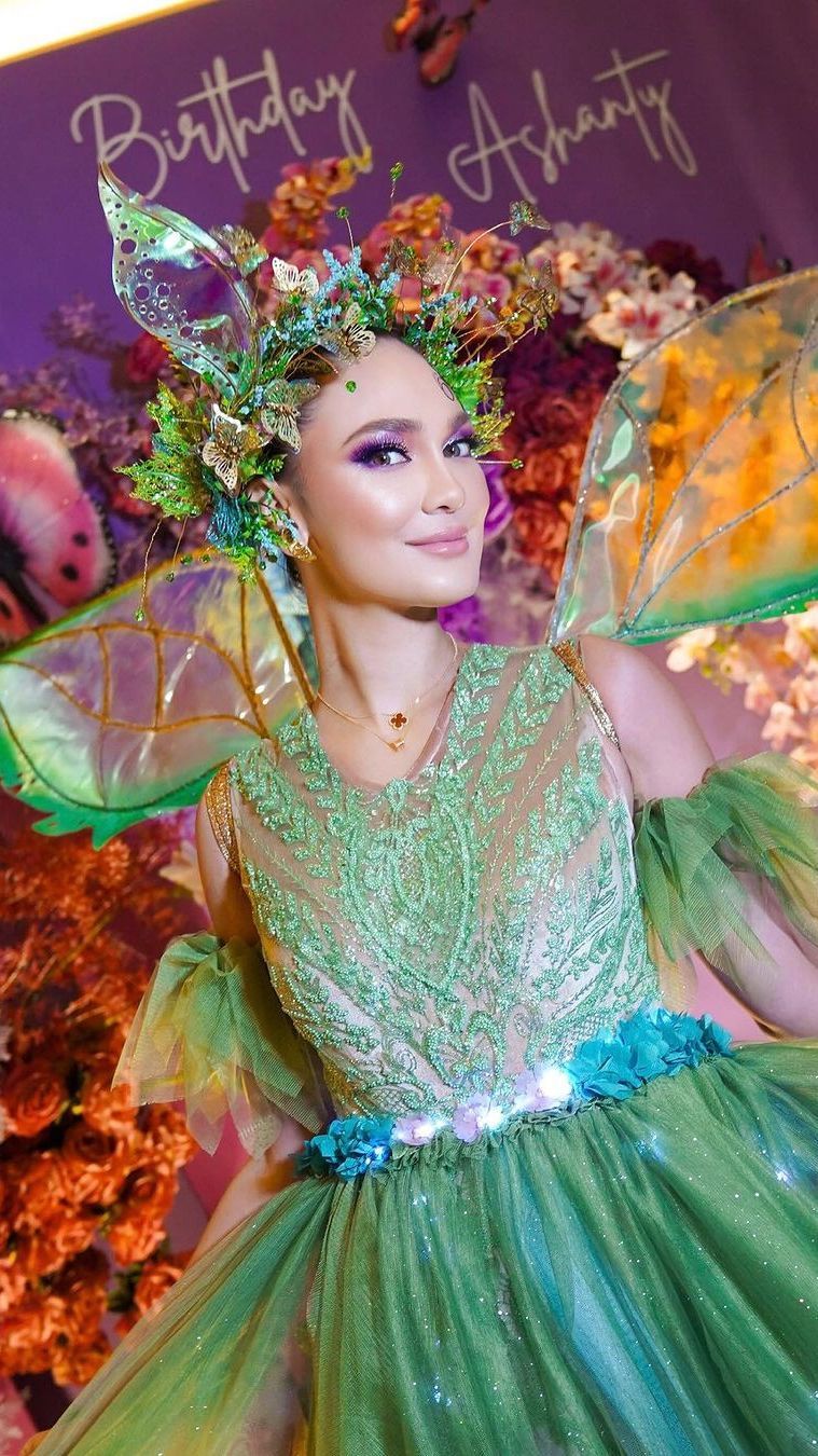 Potret Baju Mewah Deretan Seleb Bertema Fairy di Pesta Ultah Ashanty