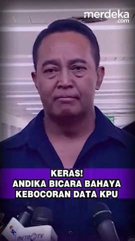 Eks Panglima Andika Bicara Data KPU Bocor