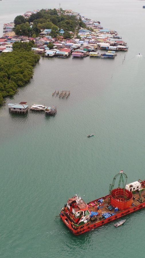 Pulau Batam dan Pulau Buluh Kini Tersambung Kabel Bawah Laut, Listrik Menyala 24 Jam