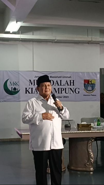 Prabowo: Rakyat Kita Lebih Senang Joget, Orang yang Suka Joget Hatinya Gembira