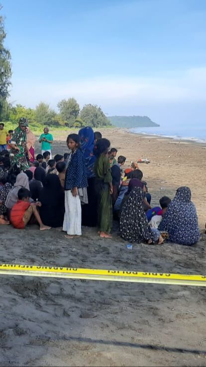 180 Pengungsi Rohingya Berlabuh Lagi di Pidie