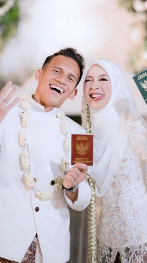 Kini Resmi Jadi Suami Istri, Intip 9 Momen Bahagia Pernikahan Egy Maulana Vikri dan Adiba Khanza