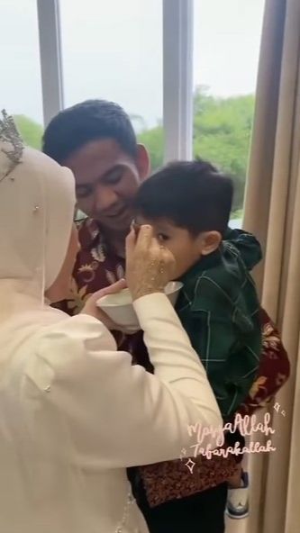 Initip Momen Kedekatan Hersa Rahayu, Istri Rizki DA, dengan Syaki di Acara Pernikahan, Bikin Gemas