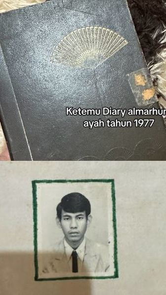 Viral Anak Temukan Diary Ayahnya Sewaktu Muda, Tulisannya Bikin Salah Fokus