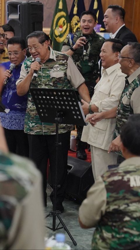 Nostalgia Bareng, Prabowo dan SBY Hadiri Reuni Akbar Akabri 1970-1973