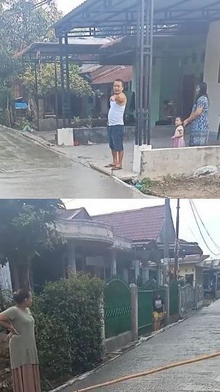 Masih Basah dan Tak Bisa Diakses, Aksi Pengecoran Jalan di Gang Perumahan pada Pagi Hari Ini Viral