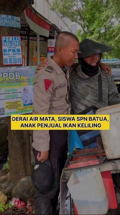 VIDEO: Usai Dipanggil Saat Apel, Siswa Bintara Polisi di Sulsel Malah Bikin Komandannya Nangis