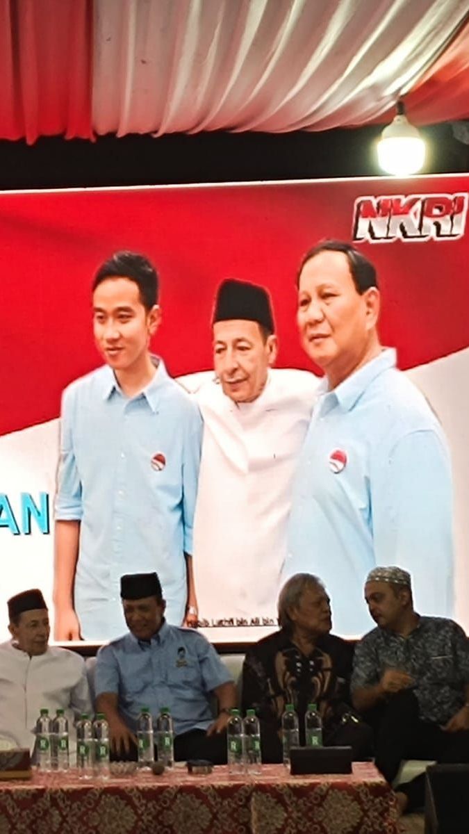 Ndaru Habib Luthfi Dukung Prabowo-Gibran, TKN: Guru Sudah Kasih Arahan Wajib Diikuti