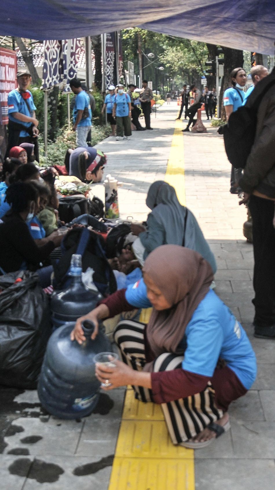 40 KK Kelompok Tani Tinggal di Kampung Susun Bayam Tanpa Listrik dan Air