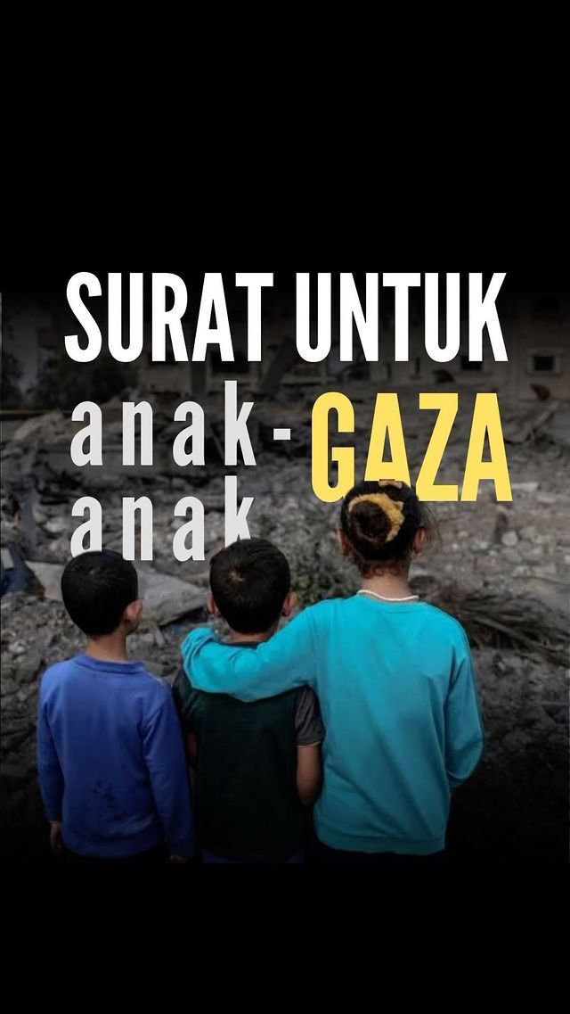 Surat untuk Anak-Anak Gaza, Dibacakan Jurnalis Peraih Pulitzer Sambil Menahan Tangis