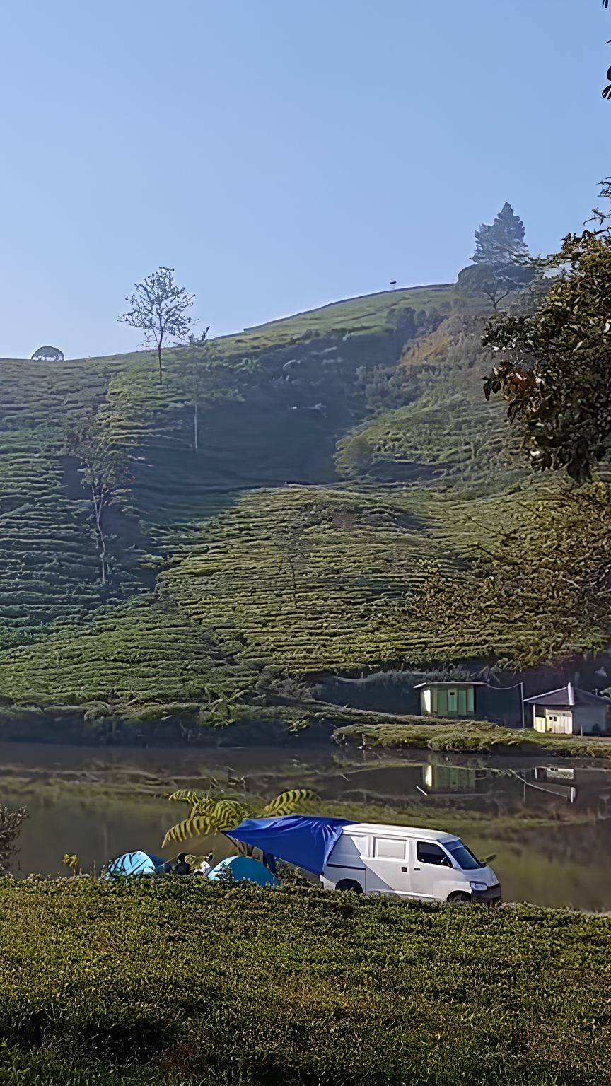 Daya Tarik Situ Datar Pangalengan untuk Liburan Akhir Tahun, Ngadem di Pinggir Danau yang Dikelilingi Kebun Teh