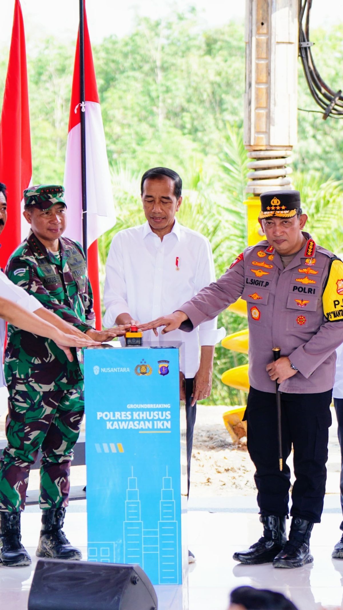 Kepada Jokowi, Kapolri Beberkan Konsep Polres Khusus IKN