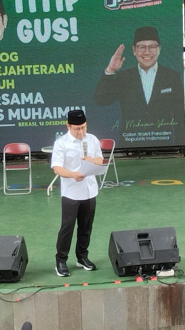 Cak Imin Kelakar Warga Bekasi Dompet Kempis, PKB: Berlebihan Kalau Dipelintir Jadi Hinaan