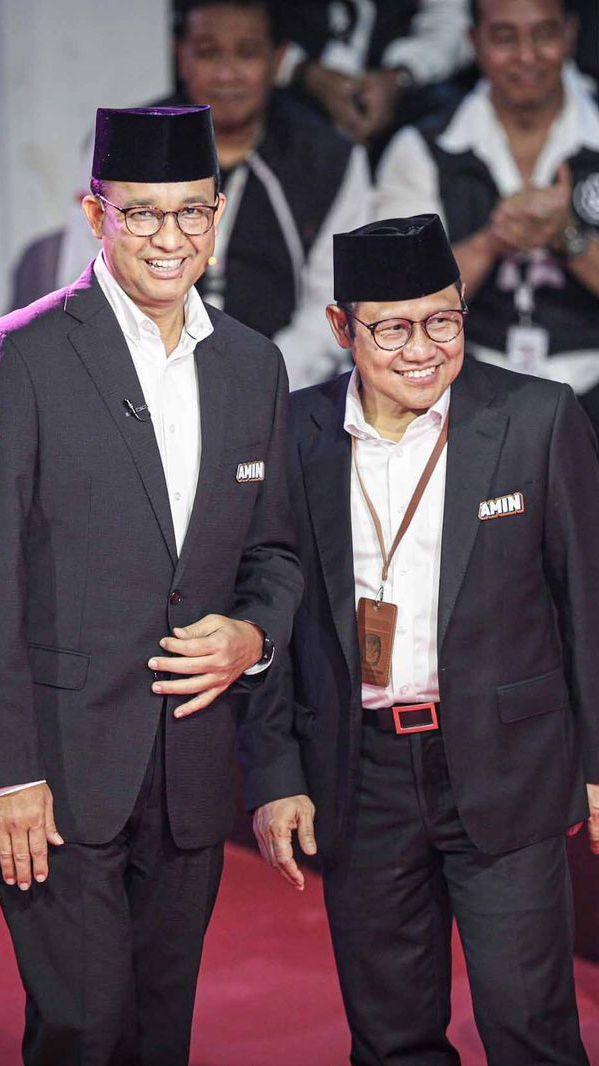 Anies Jemput Cak Imin di Widya Chandra, Berangkat Bareng ke Lokasi Debat Cawapres