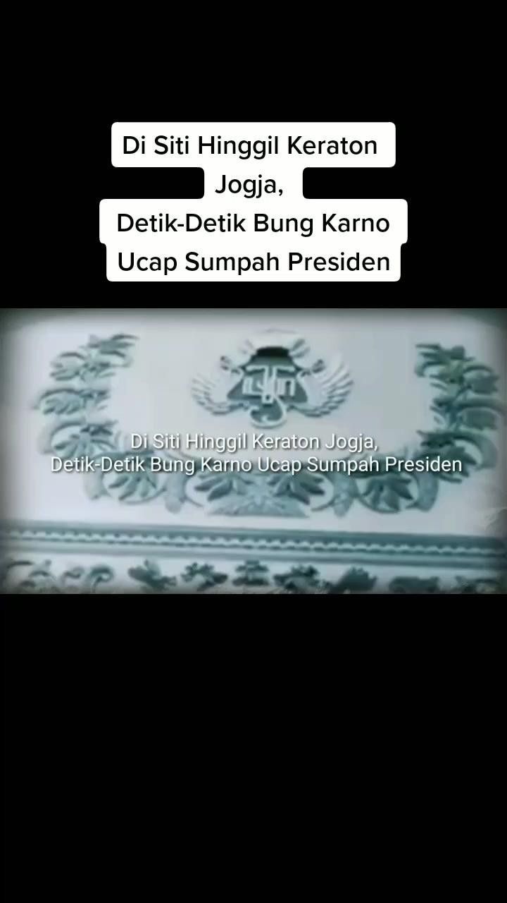 Detik-Detik Soekarno Bacakan Sumpah Menjadi Presiden Pertama Indonesia