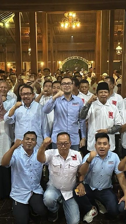 Terima Kasih ke Jokowi, 217 Kepala Desa di Nganjuk Gabung Projo