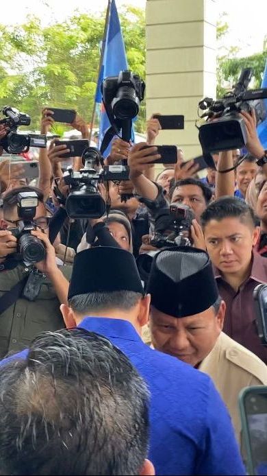 Prabowo: Mas AHY dan Pak SBY Baru Tahu, jadi Pimpinan Parpol Sangat Berat Kalau Tidak Berkuasa