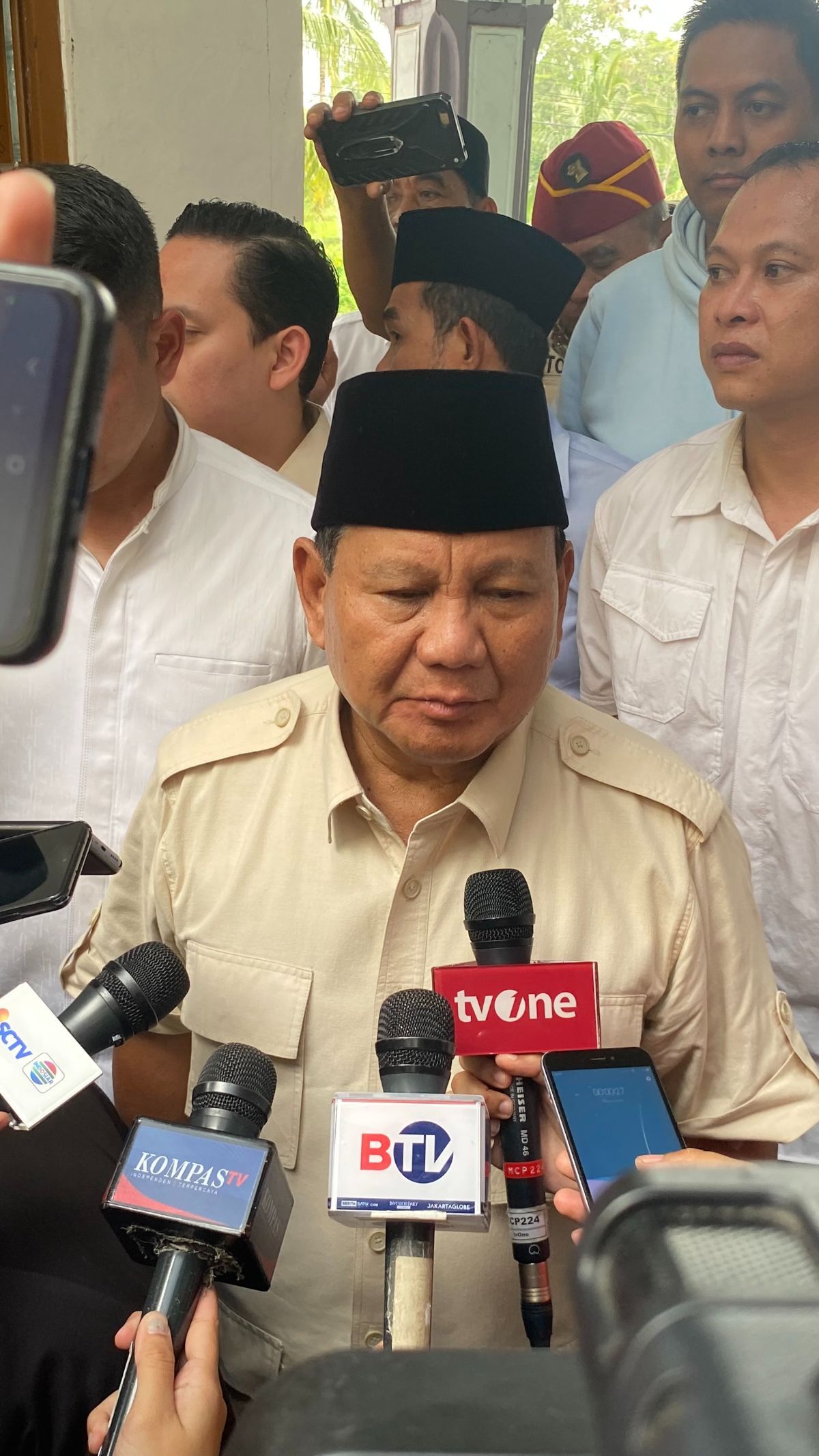 Begini Pesan Penting Ulama Karismatik Banten kepada Prabowo Subianto