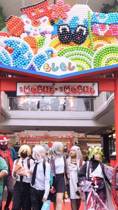 Moshi Moshi '3 Days Of Japan Festival' 2023 Sapa Pengunjung Summarecon Mall