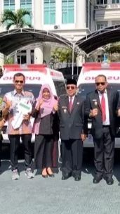 Permudah Layanan Kesehatan, Puskesmas di Kutai Timur Dapat Ambulans