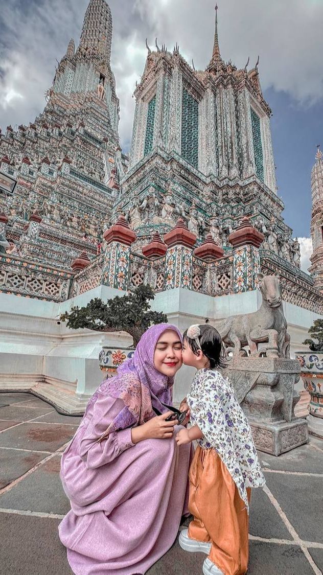 Momen Keseruan Ria Ricis Liburan ke Thailand Bersama Moana, Teuku Ryan 'Hati-hati Yah'