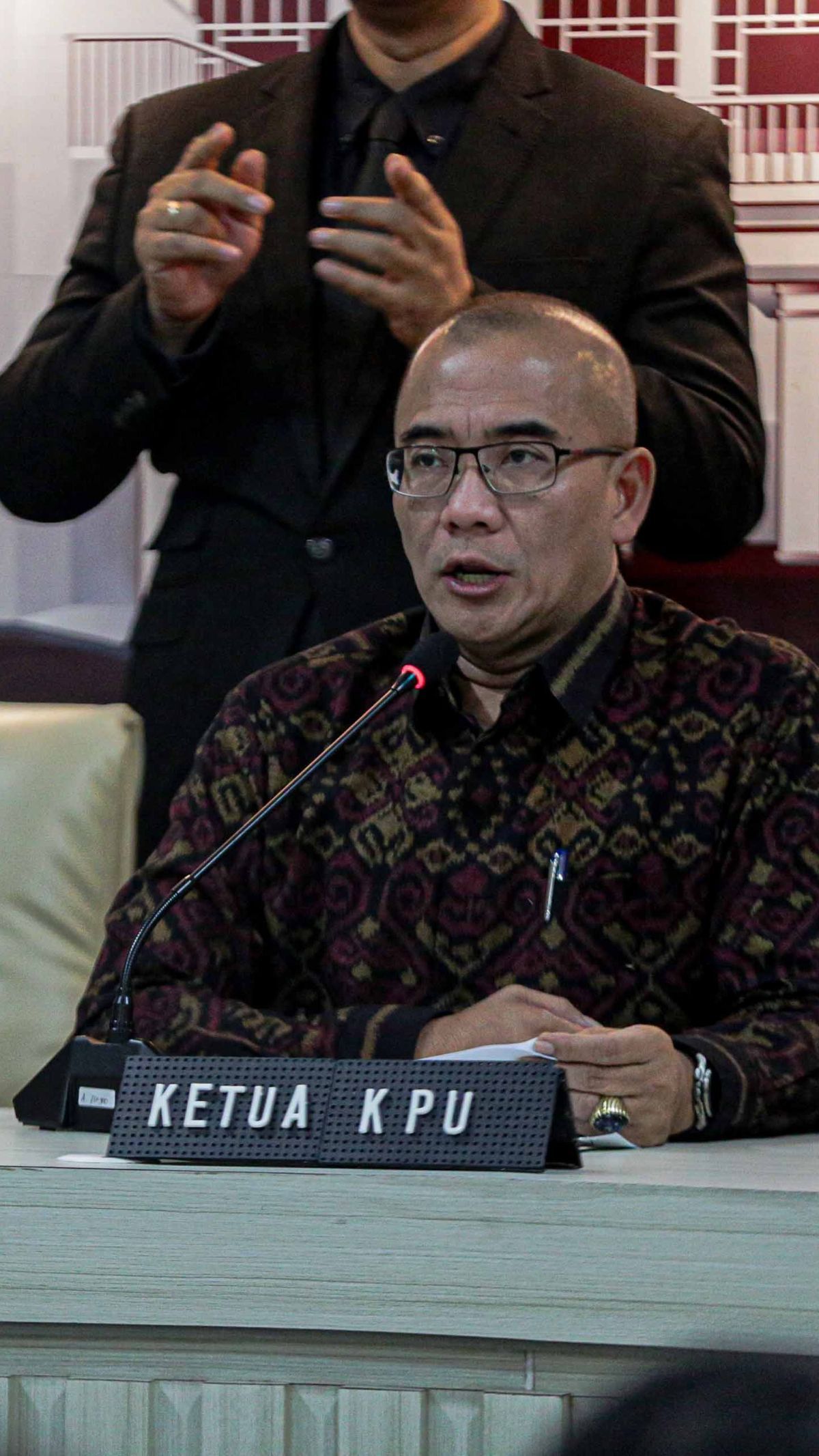 KPU Pastikan Capres Tak Bicara Saat Debat Cawapres