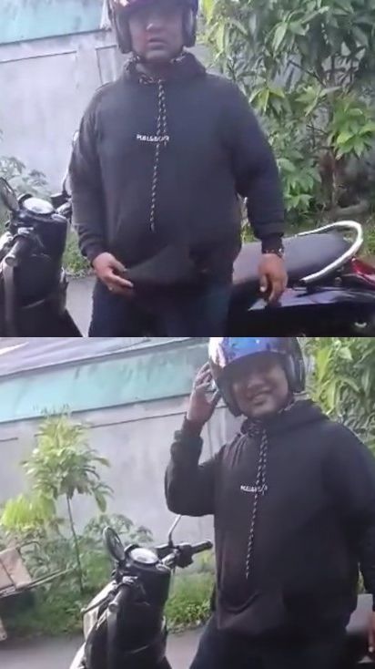 Viral Momen Kocak Kurir Kebingungan Lupa Bawa Paket, Bikin Pelanggan Ngakak