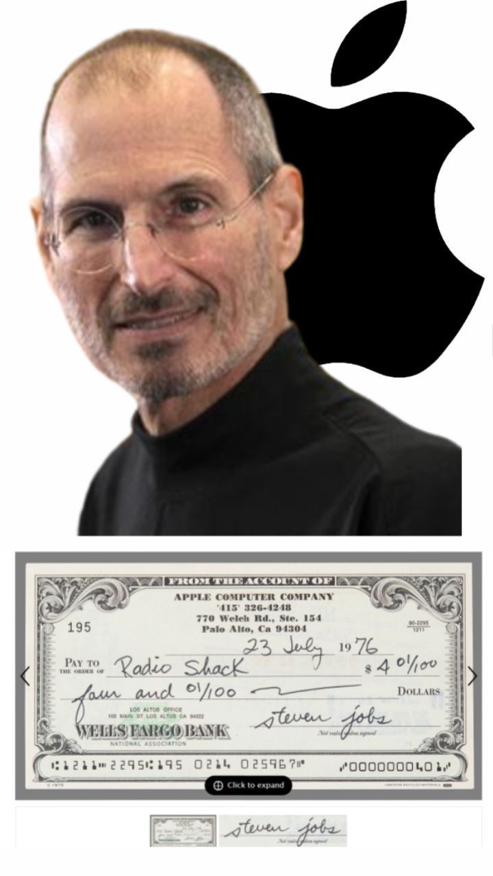 Cek Belanja Apple Tahun 1976 yang Ditulis Steve Jobs Bakal Dilelang, Segini Harganya