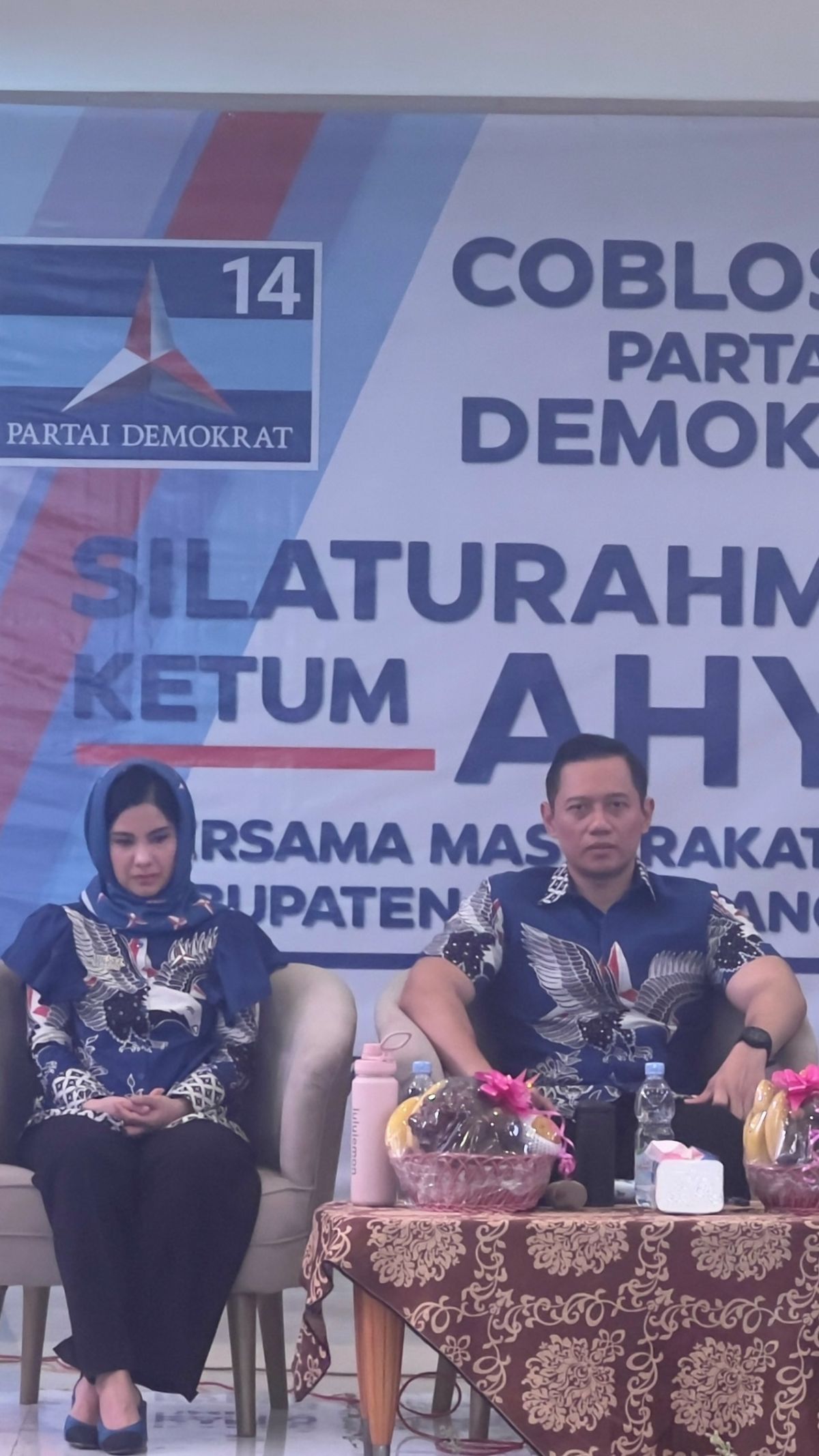 AHY Kampanye di Tangerang: Demokrat Saat Ini sedang Berjuang