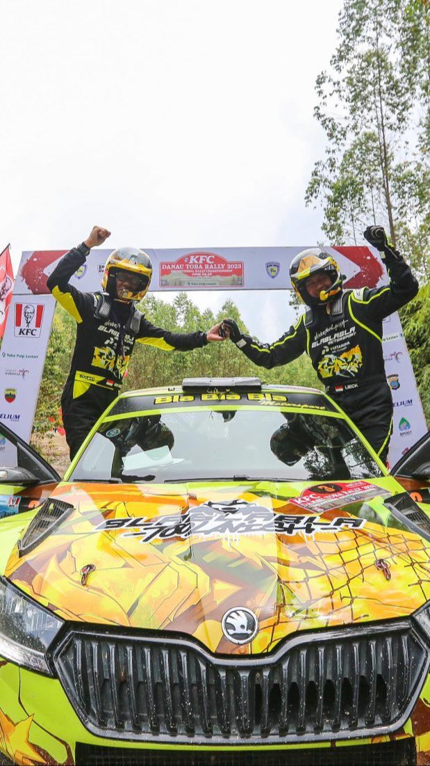 Raih Podium Tertinggi, Ini Detik-Detik Musa Rajekshah Menjuarai Danau Toba Rally 2023