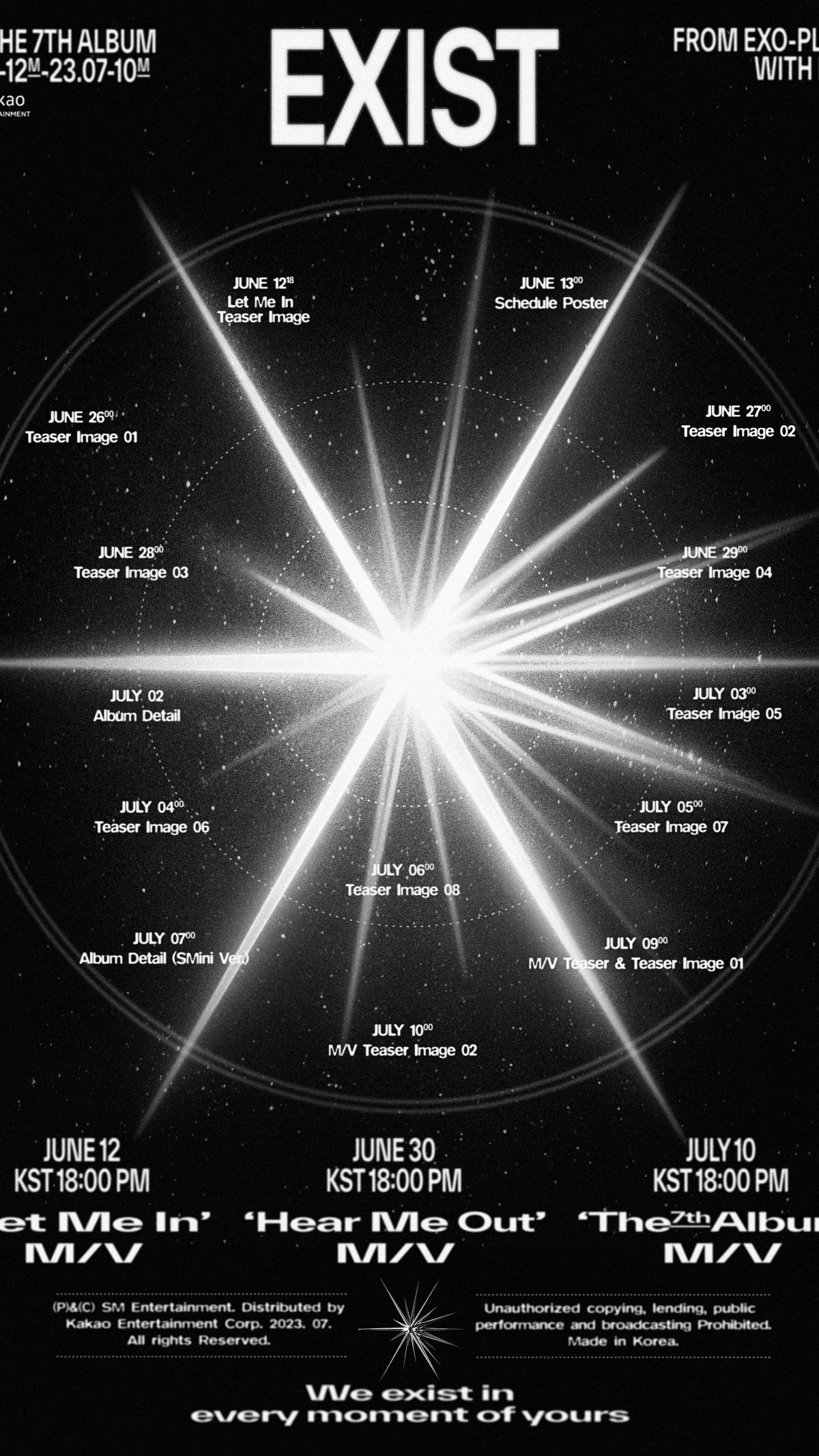 Jelang Comeback, EXO Rilis Teaser para Member untuk 