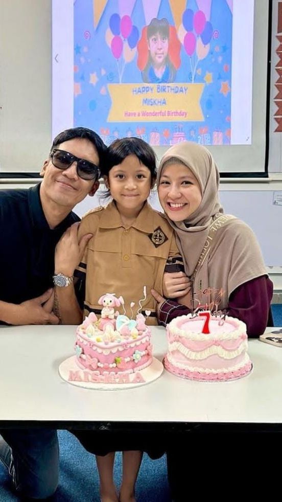 Potret Adem Desta dan Natasha Rizky Kompak Rayakan Ultah Miskha, Netizen Malah Heboh Bahas Soal Ini