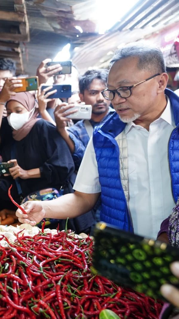 Mendag Zulhas Minta Harga Cabai Jangan Terlalu Murah: Nanti Petani Rugi