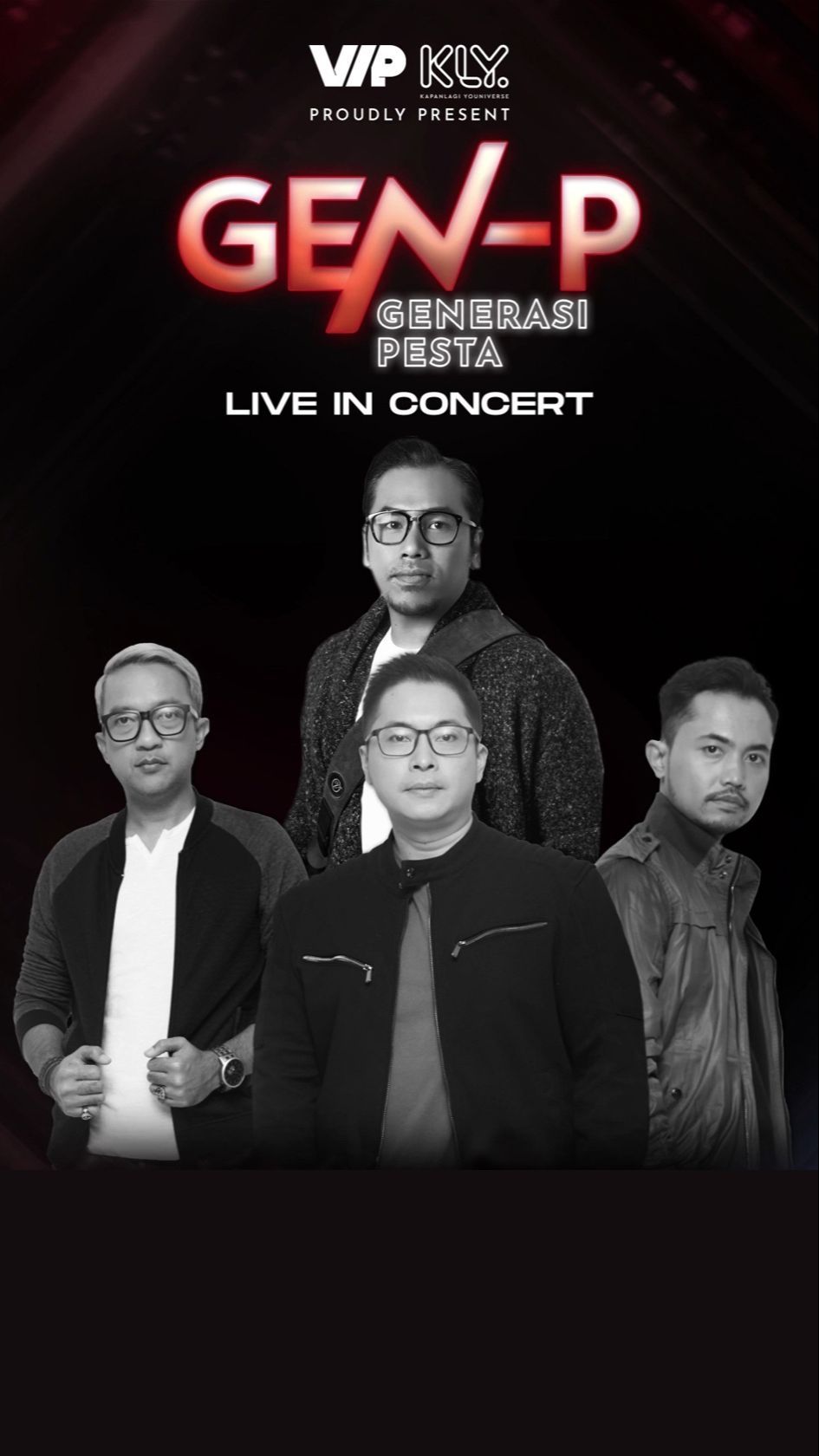 Kerispatih & Sammy Simorangkir Bakal Serap Energi Galau di Konser Spesial 'Gen-P' Generasi Pesta