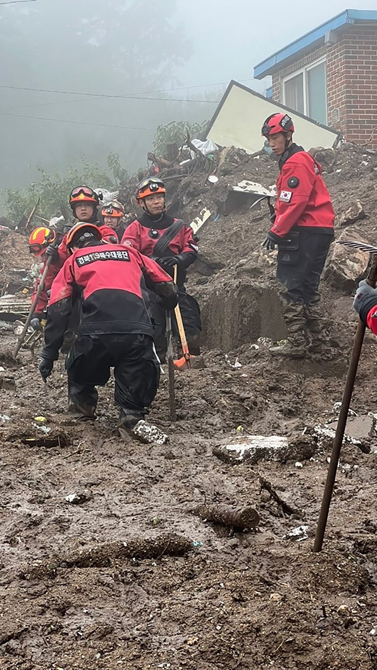 FOTO:  Banjir dan Tanah Longsor Parah Bikin Kondisi Yecheon Memprihatinkan, Begini Potret Kerusakannya dengan Jumlah Korban Terus Bertambah