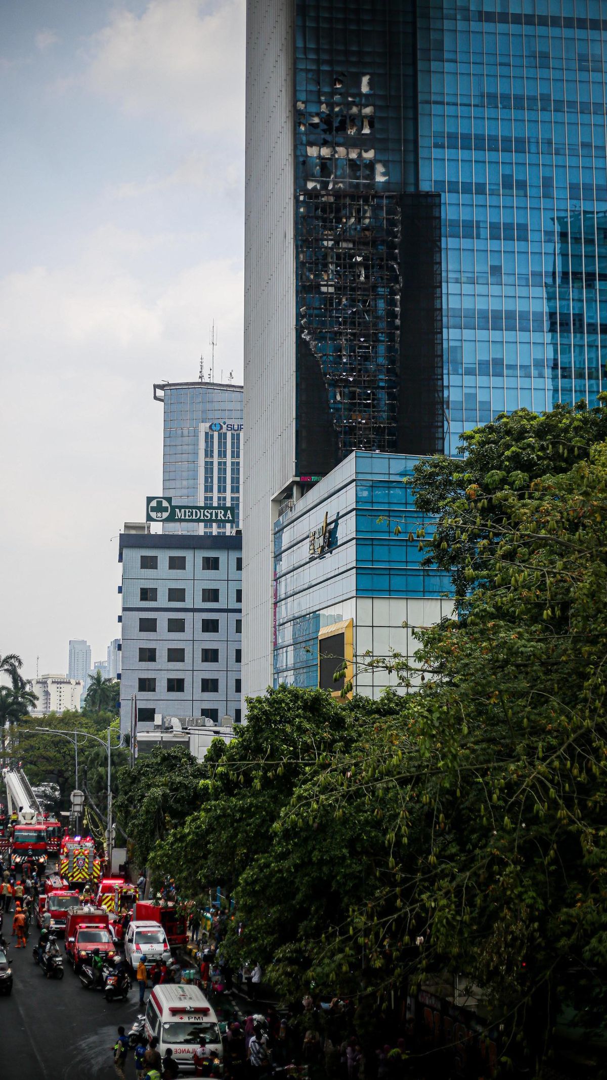 Ternyata, Segini Harga Sewa Kantor di Gedung K-Link Tower yang Terbakar Kemarin