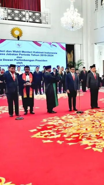 Ternyata Segini Gaji Menteri dan Wakil Menteri yang Baru Dilantik Jokowi