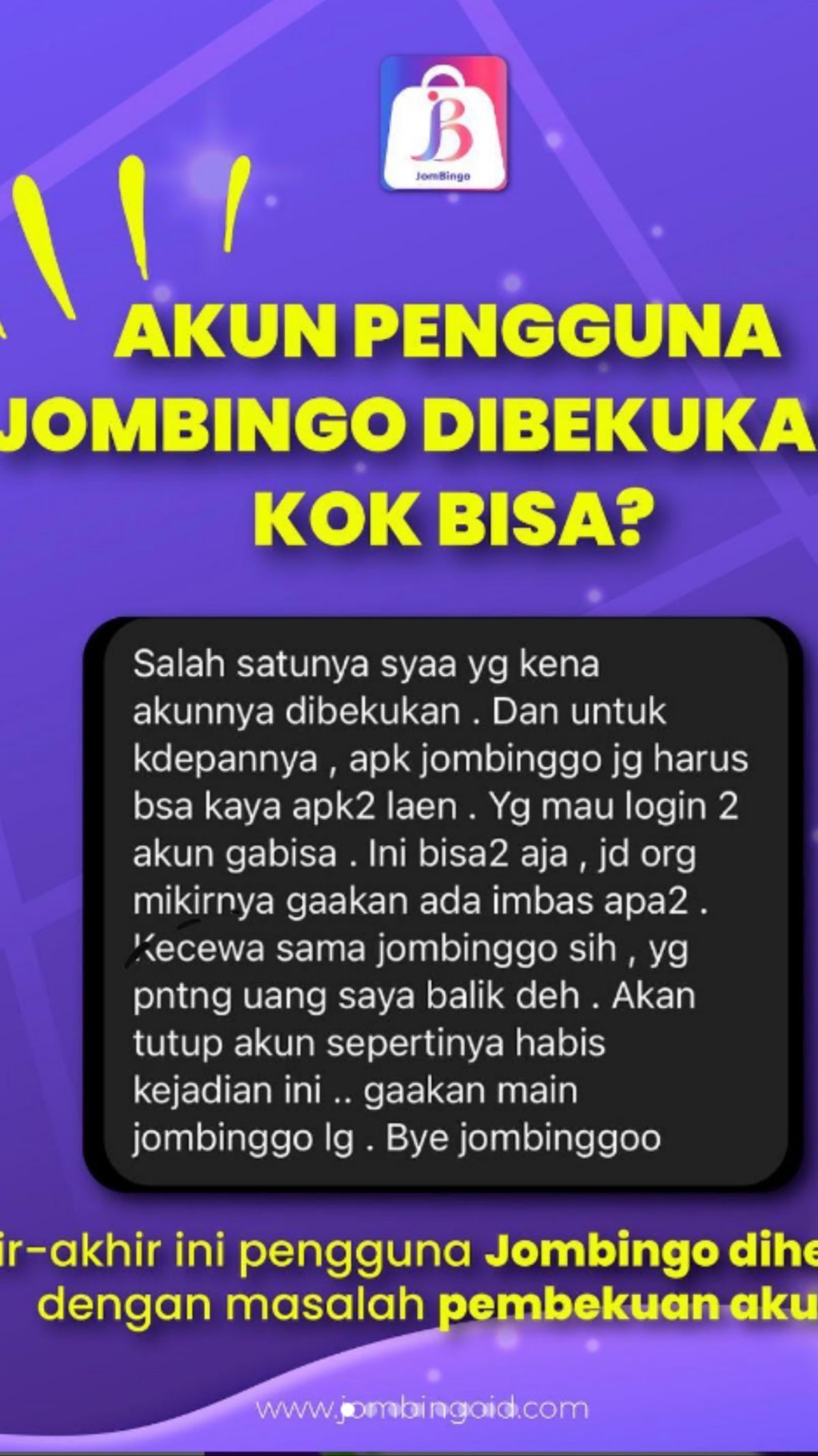 Waspada Penipuan Aplikasi Ecommerce Jombingo, Kerugian Korban Capai Rp42,1 Juta