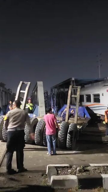 Investigator KNKT: Kecelakaan KA Brantas dengan Truk di Semarang Diduga akibat Jalan Tidak Rata