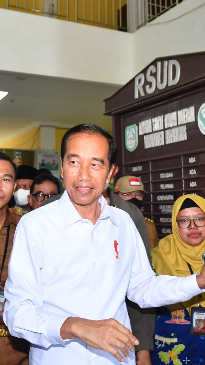 Jokowi Janji Segera Kirim Alat Operasi Katarak ke RSUD Kepahiang Bengkulu