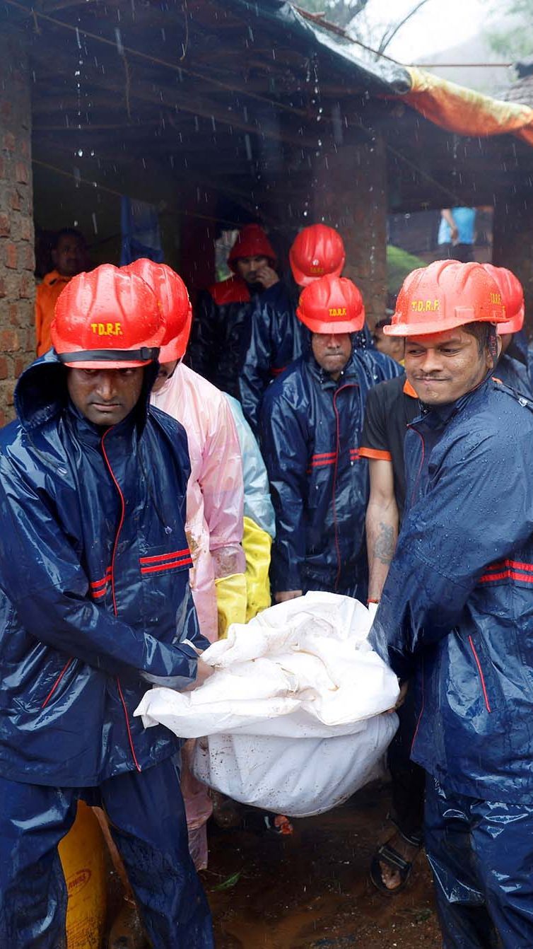 FOTO: Parahnya Bencana Longsor di Pegunungan India, 16 Tewas dan Ratusan Orang Tertimbun