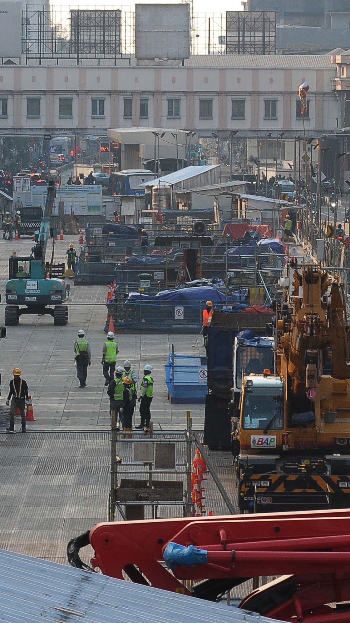 FOTO: Menengok Progres Terkini MRT Fase 2A Bundaran HI-Kota yang Ditargetkan Rampung 2029