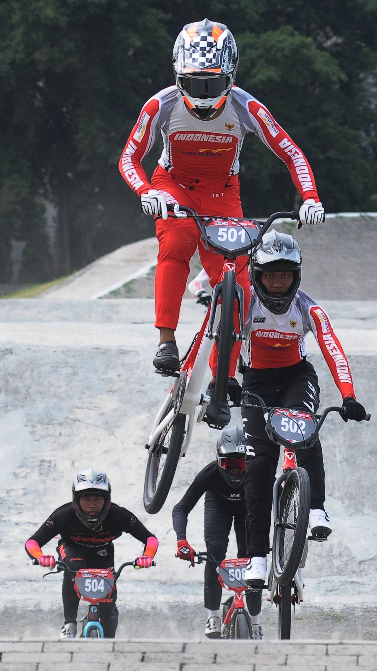 FOTO: Kejuaraan Balap Sepeda BMX Indonesia Cup 2023 Minim Dukungan Pemerintah dan Sponsor