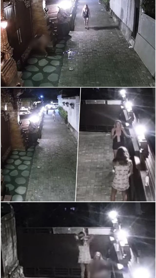 Viral Dua Bule Perempuan Buang Air Kecil di Depan Rumah Warga