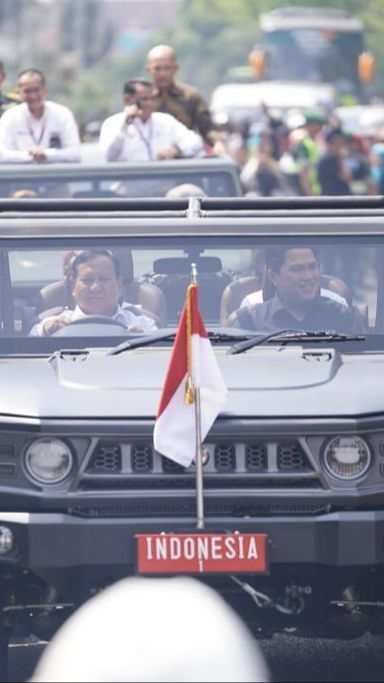 Prabowo-Erick Thohir Satu Mobil dengan Jokowi, PAN: Kode Keras Hadapi Pilpres