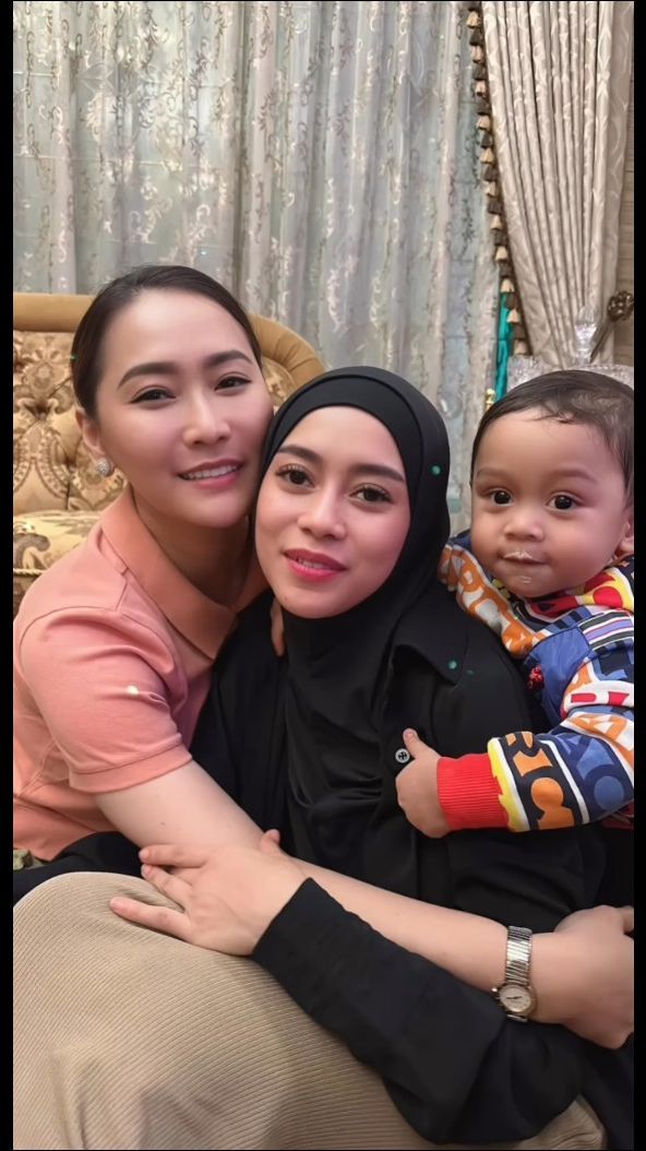 Momen Lesti Main ke 'Istana' Inul Daratista, Tingkah Baby L Bikin Gemas