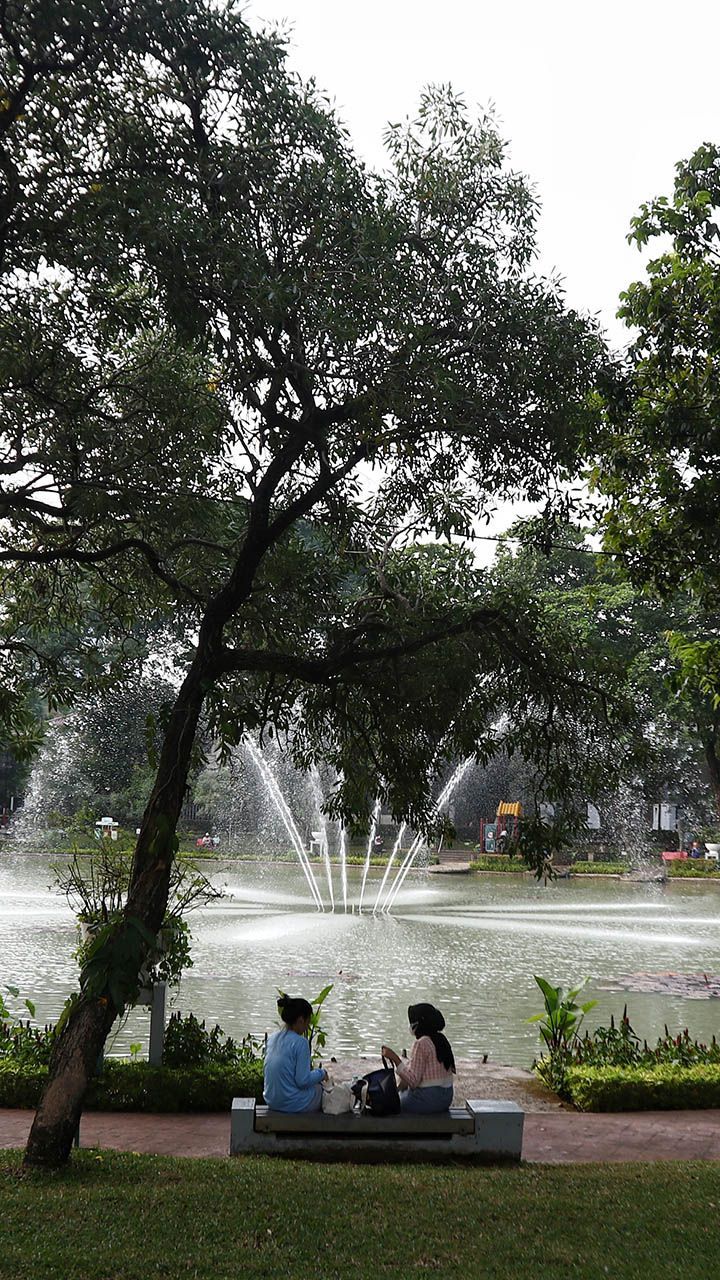 FOTO: Menikmati Keasrian Taman Situ Lembang, Ada Danau Peninggalan Belanda