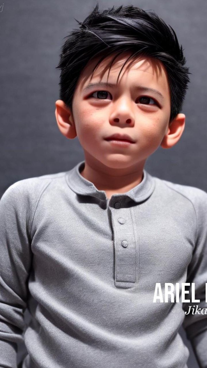 Penampakan Ariel Noah saat Masih Kecil Versi AI, Lucu & Gemesin Banget