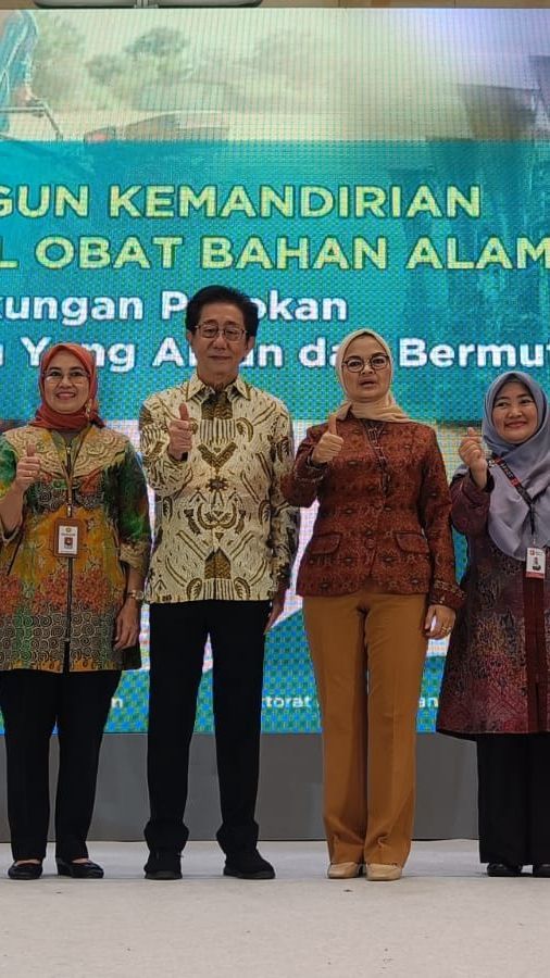 Sido Muncul Dapat Apresiasi Dari BPOM Sebagai Industri Obat Tradisional Dalam Menjamin Mutu Bahan Baku