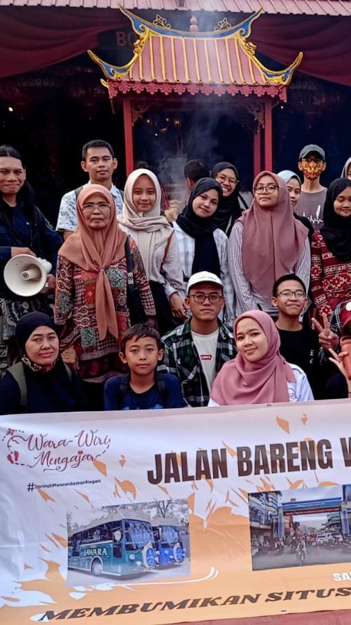 Jalan-Jalan Bareng Komunitas Wara-wiri Mengajar, Ajak Milenial Kenali Sejarah Kota Tangerang